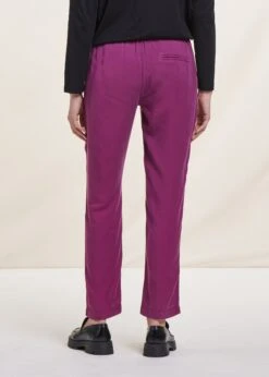 Pantalon Fluide Violet En Lyocell 10 Pantalon Fluide Violet En Lyocell -Vêtements Soldes Magasin FA PA DAMILA 1488 b