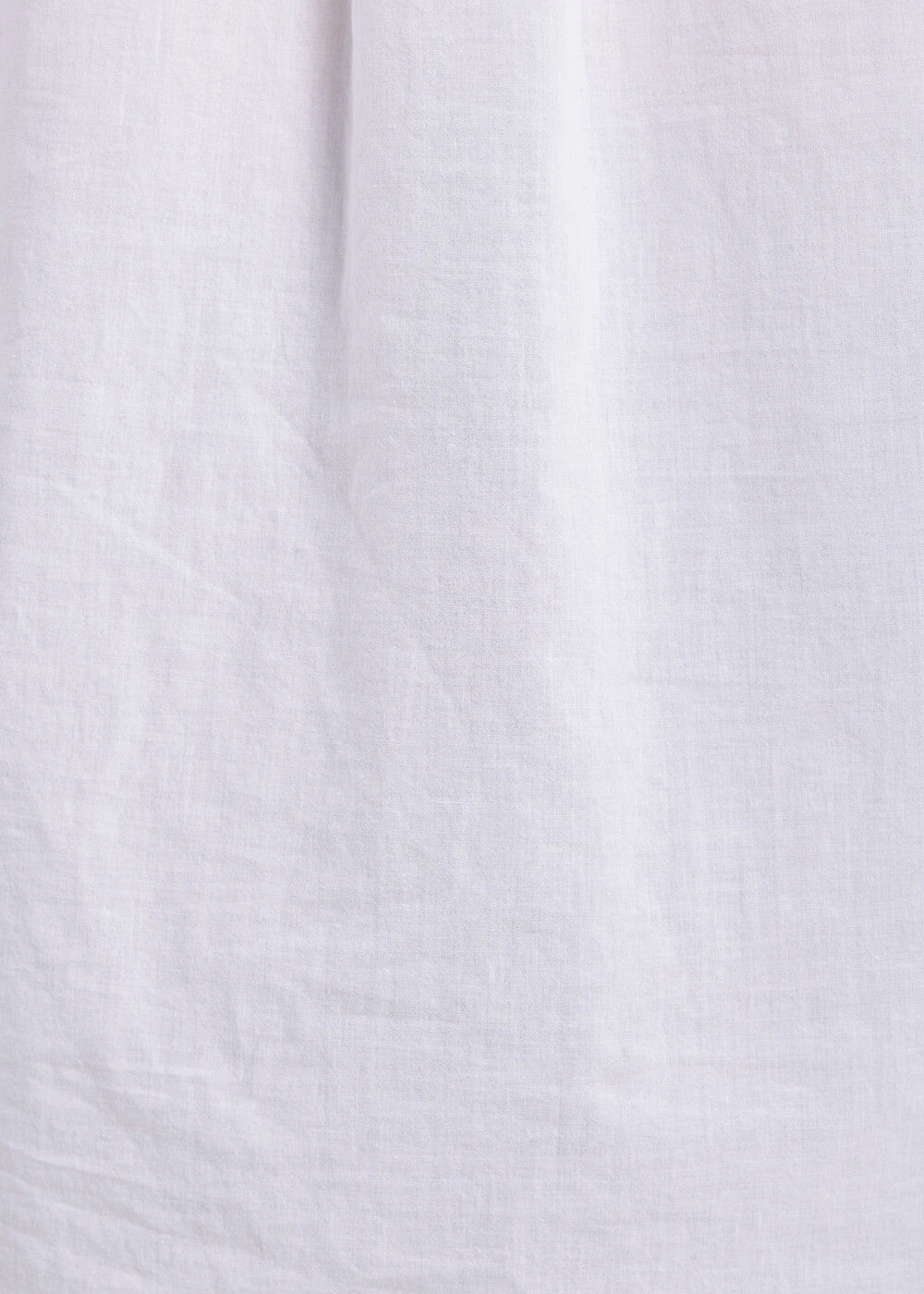 Chemise Unie Blanche En Voile De Coton 6 Chemise Unie Blanche En Voile De Coton – Image 4