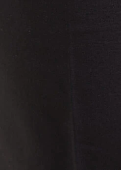 Pantalon Large Noir 7/8ème En Coton -Vêtements Soldes Magasin FF PA RONAC 700 d