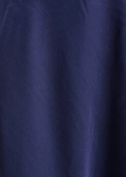 Jupe Longue Satin Bleu Foncé Fluide -Vêtements Soldes Magasin FG JU TORINO R 1424 d