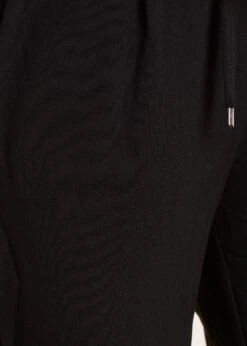 Pantalon Noir Coupe Carotte -Vêtements Soldes Magasin FG PA CASCADE E 700 d