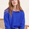 Pull Bleu Avec Nœud