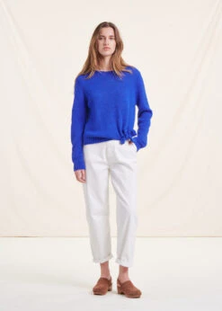 Pull Bleu Avec Nœud -Vêtements Soldes Magasin FG PU TANNES 165 a