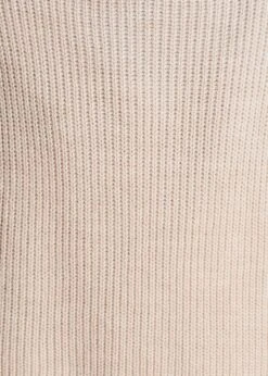 Pull écru Encolure Ronde En Maille Côtes Perlées 11 Pull écru Encolure Ronde En Maille Côtes Perlées -Vêtements Soldes Magasin FG PU TARTY 703 d