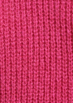 Pull Rose Col Boule -Vêtements Soldes Magasin FG PU TAXIM 1237 d