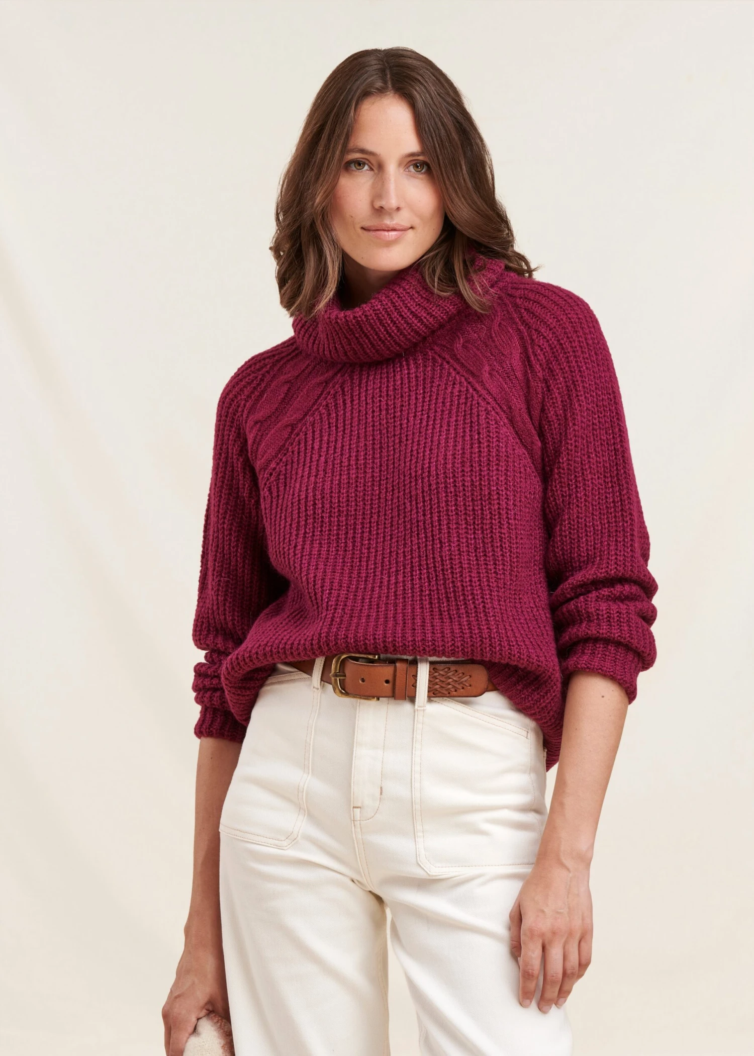 Pull Violet Mousseux Col Boule 3 Pull Violet Mousseux Col Boule