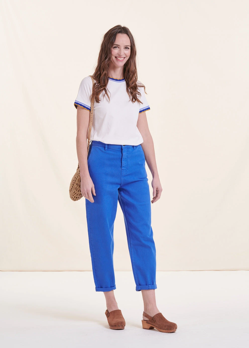 Jean Boyfriend Bleu En Coton Biologique 3 Jean Boyfriend Bleu En Coton Biologique