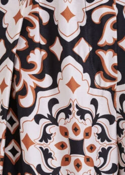 Pantalon Large Taille élastique Imprimé Ethnique 11 Pantalon Large Taille élastique Imprimé Ethnique -Vêtements Soldes Magasin FH PA SIMBA M 700 d