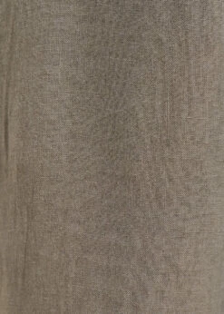 Pantalon Ample Kaki En Lin -Vêtements Soldes Magasin FH PA VROUM L 739 d