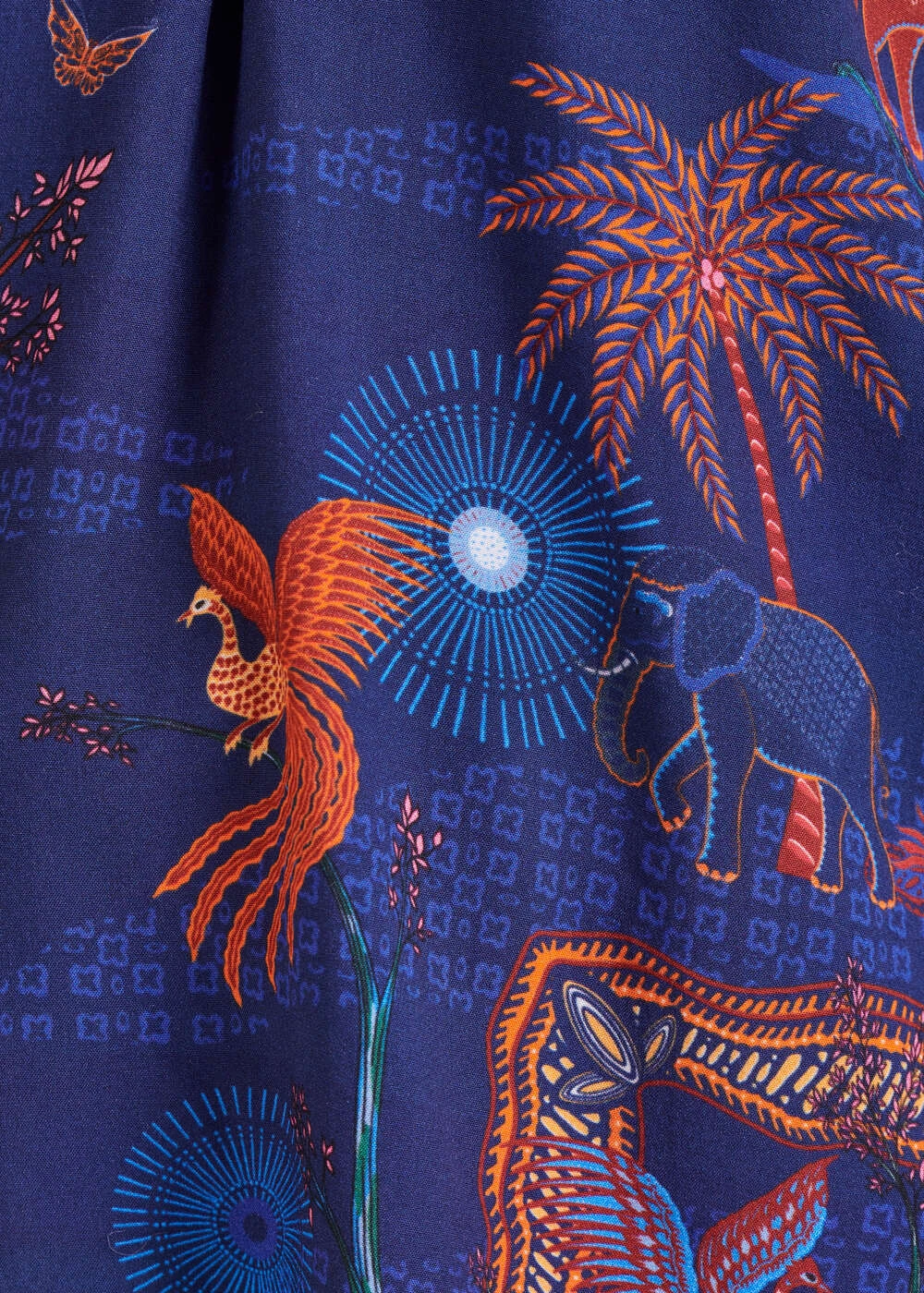 Top Bleu Manches 3/4 à Imprimé 6 Top Bleu Manches 3/4 à Imprimé – Image 4