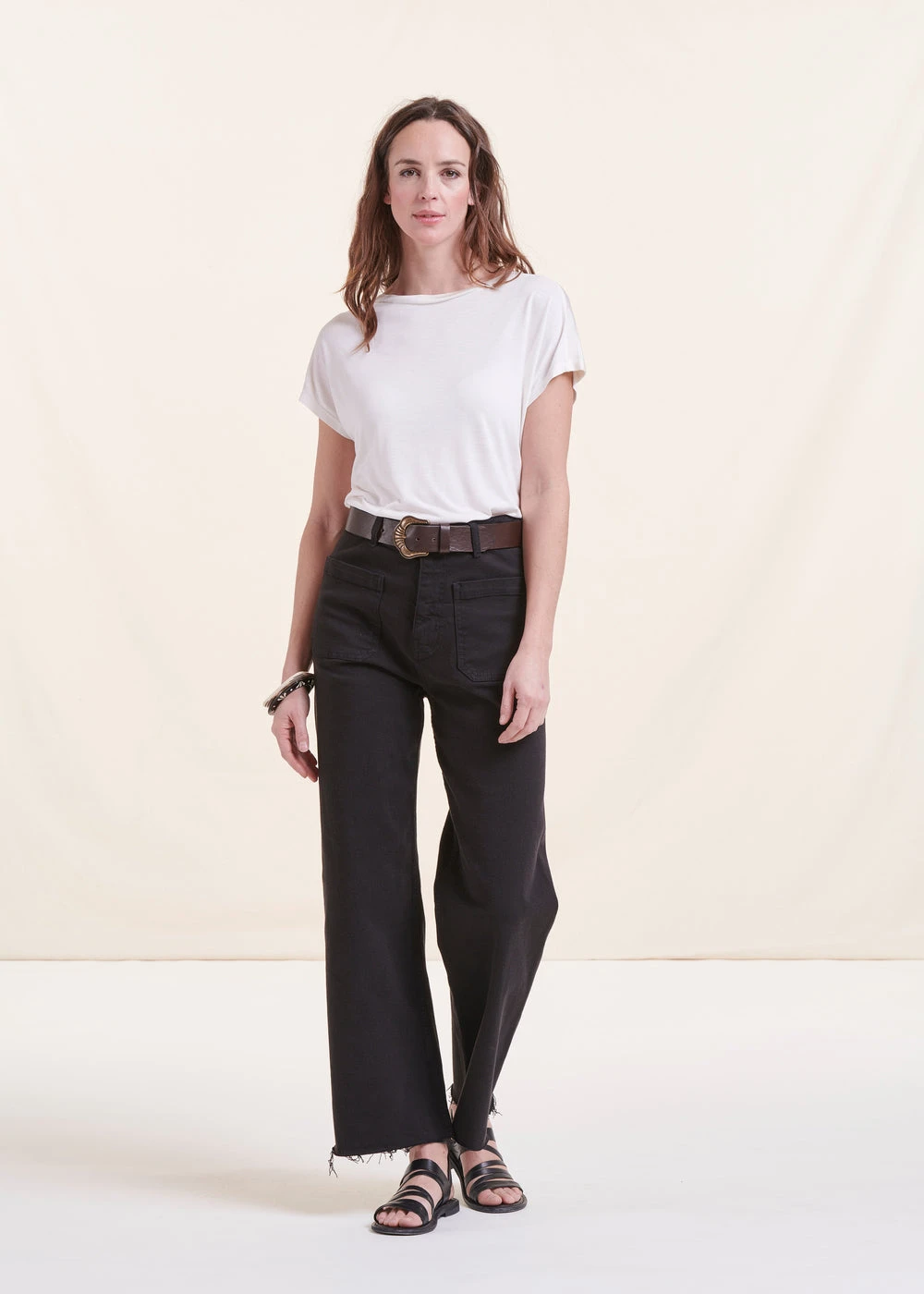 T-shirt écru Manches Courtes 8 T-shirt écru Manches Courtes – Image 6